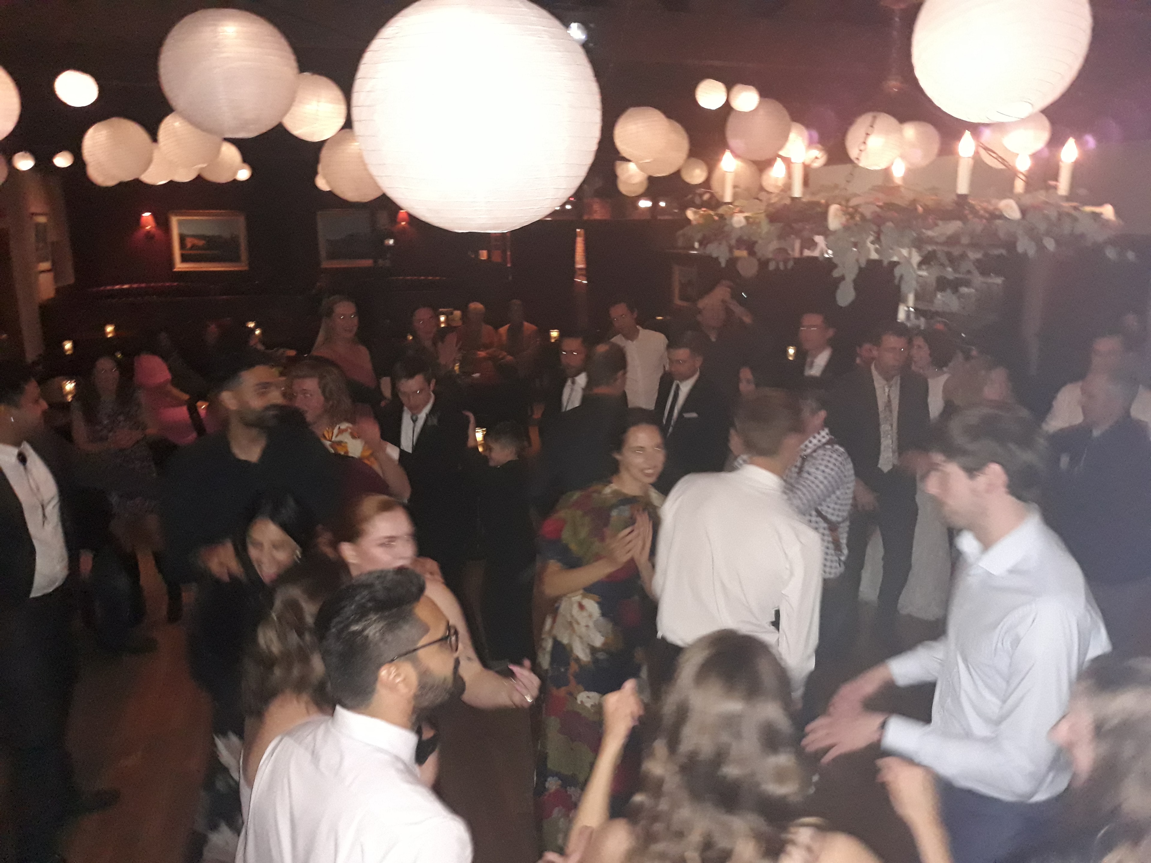 DJ Carl CBDanceman performing at a lively event